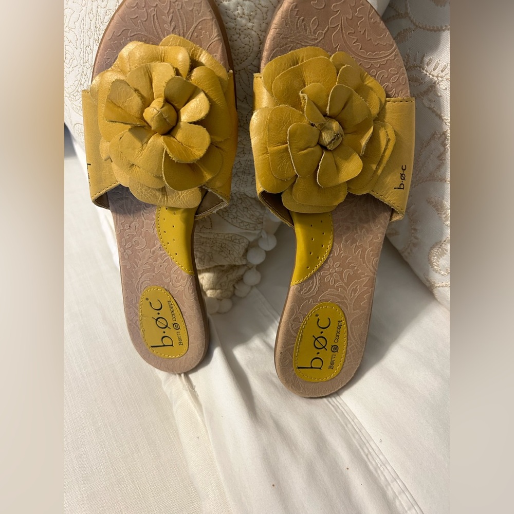 B.O.C Born Concept slip on mules.